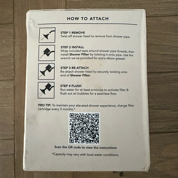 KITSCH Purifying Shower Filter in Chrome NEW Sealed Box - Picture 7 of 9